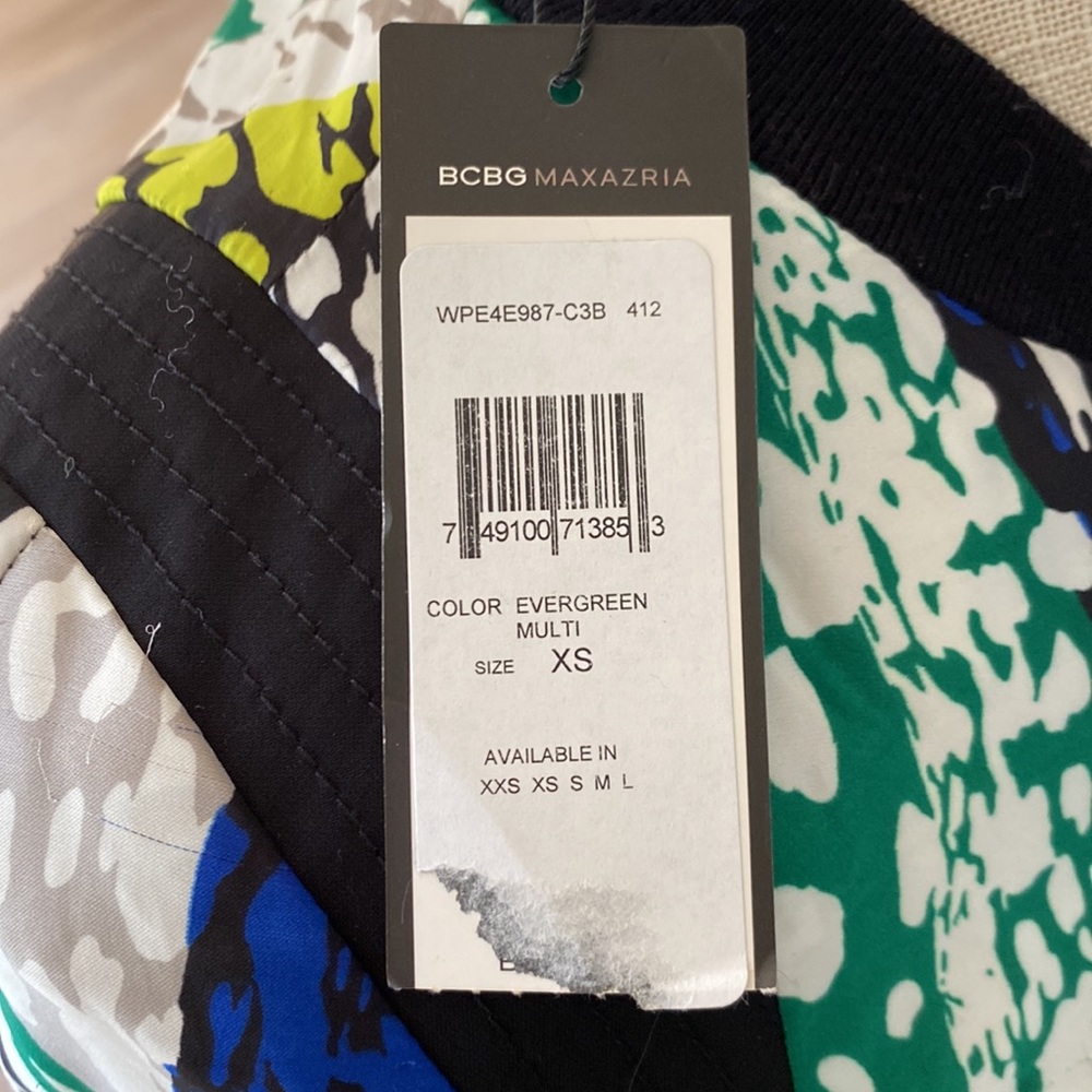 Bcbgmaxazria Multicolor Patterned Jacket - image 5